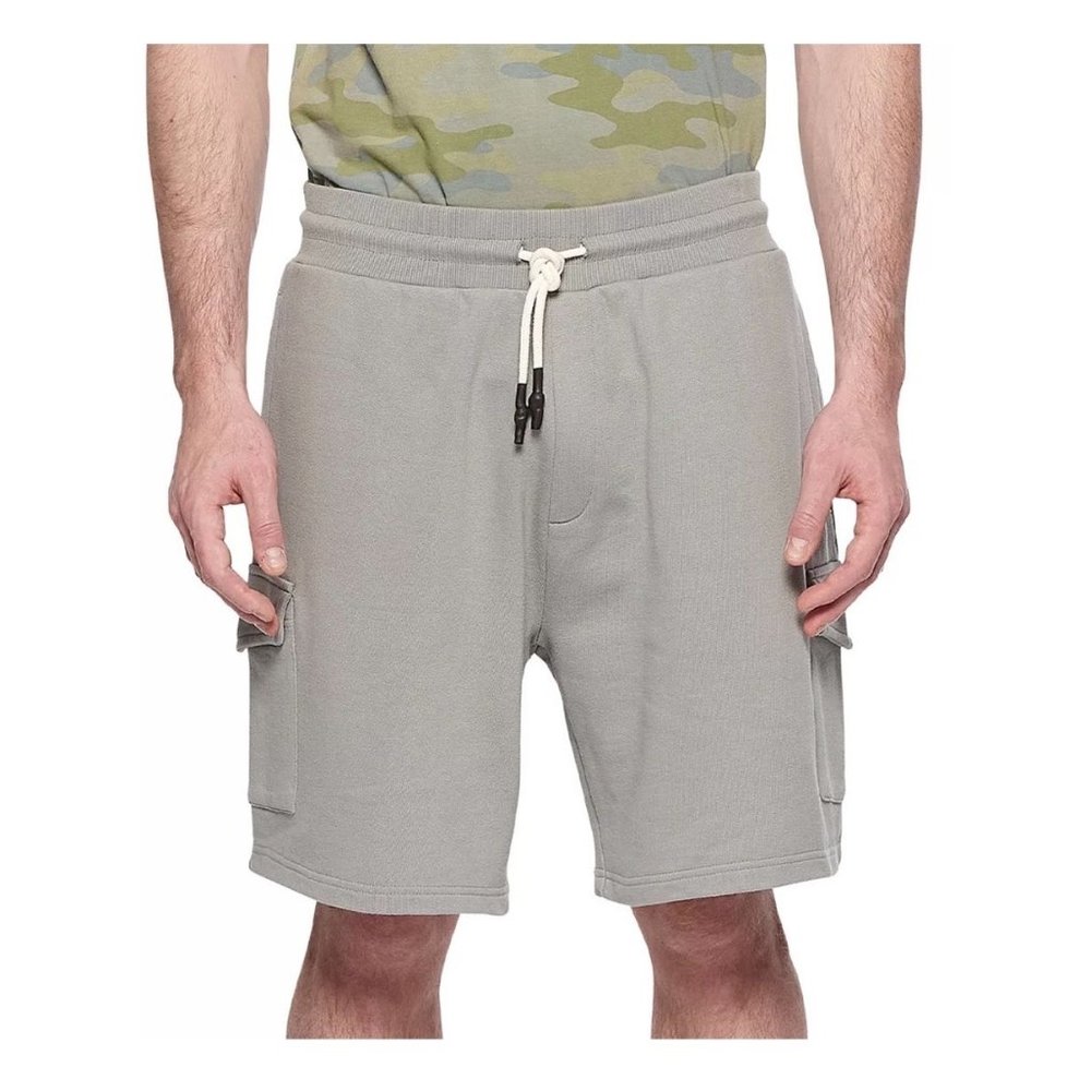 ELEVEN PARIS Men's Drawstring Cargo Shorts Size Large New